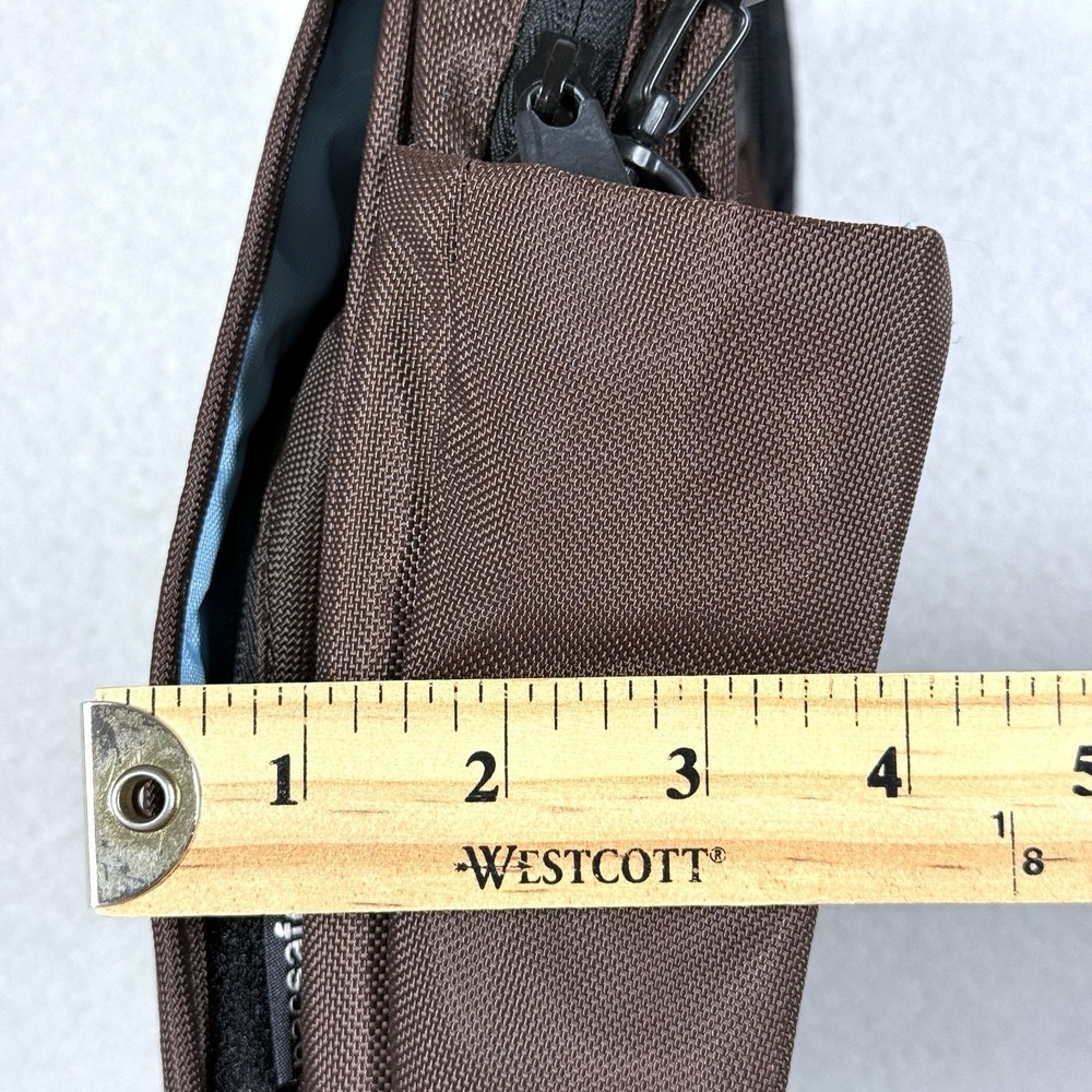 PacSafe Bag MetroSafe 200 Anti-Theft Cross Messenger Travel Unisex Travel Brown - Picture 12 of 13